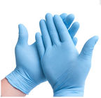 Pelle industriale di verde blu della radura del commestibile dei guanti medici eliminabili leggeri fornitore