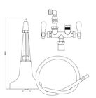 Il lanciatore commerciale Rinser di Antivari si collega con il rubinetto fornitore